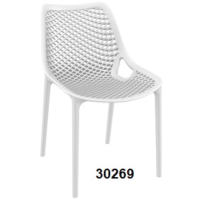 Air Side Chair white