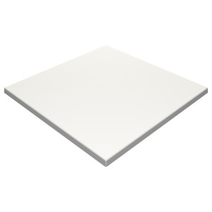 700mm Square SM France Duratop - White