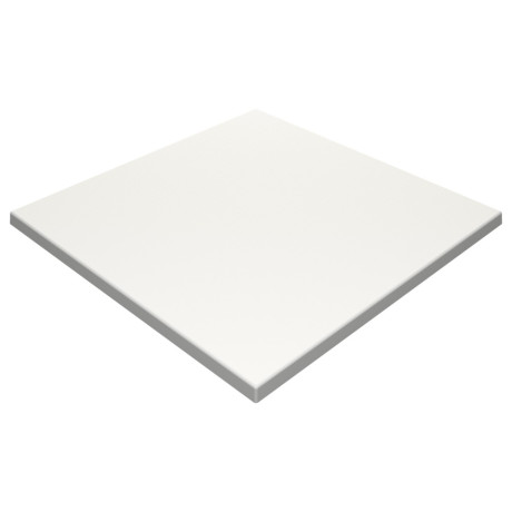 700mm Square SM France Duratop - White