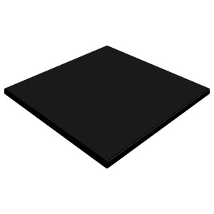 700mm Square SM France Duratop - Black