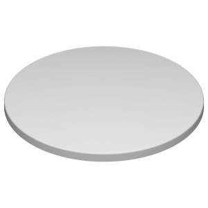 800mm Round SM France Duratop - White