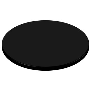 800mm Round SM France Duratop - Black
