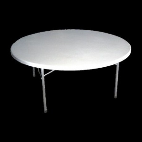 Blow Moulded Banquet Table 1500 mm Round w/Folding Legs