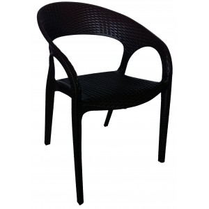 Bali Arm Chair - Black
