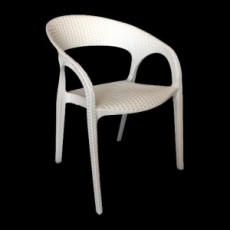 Bali Arm Chair - White Bali Arm Chair - White