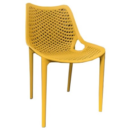 Kassandra Poly Side Chair - Yellow Kassandra Poly Side Chair - Yellow