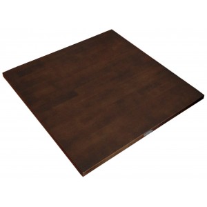 800mm Square Timber Rubberwood Table Top - Wenge