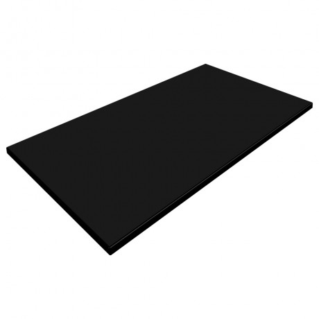 SM France duratop 1200 x 800mm Rectangular - Black